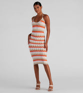 Summer Daze Halter Sweater Dress